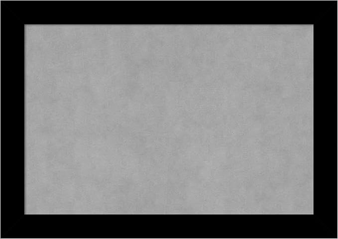 Amanti Art Black Framed Magnetic Board 19x27 Medium Vision Board by AmantiArt