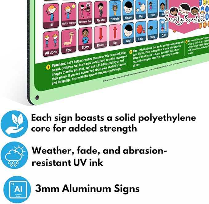 Weather-Proof Aluminum School Playground Communication Board - Image 5