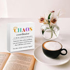 Chaos Coordinator Wood Box Sign, Chaos Coordinator Gifts, Thank You Gifts - Image 4