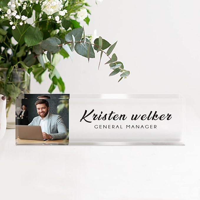 Desk Name Plate Personalized, Custom Name Plates - Image 4