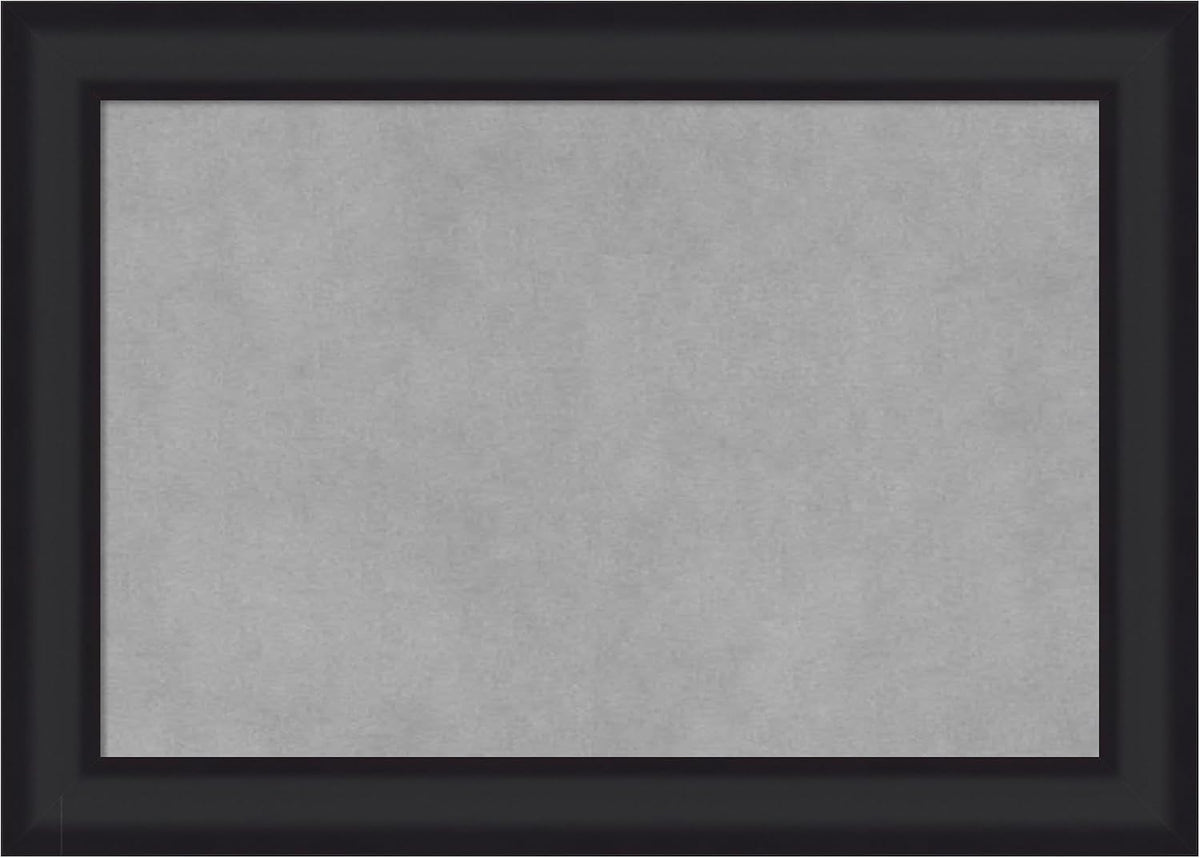 Amanti Art Black Framed Magnetic Board 15x21 Small Vision Board