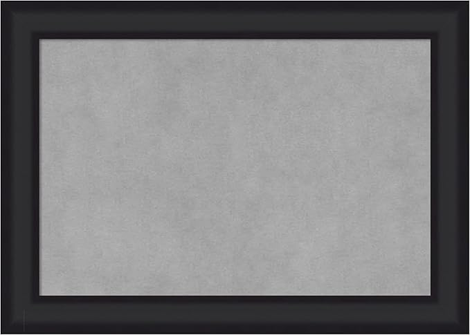 Amanti Art Black Framed Magnetic Board 15x21 Small Vision Board by AmantiArt