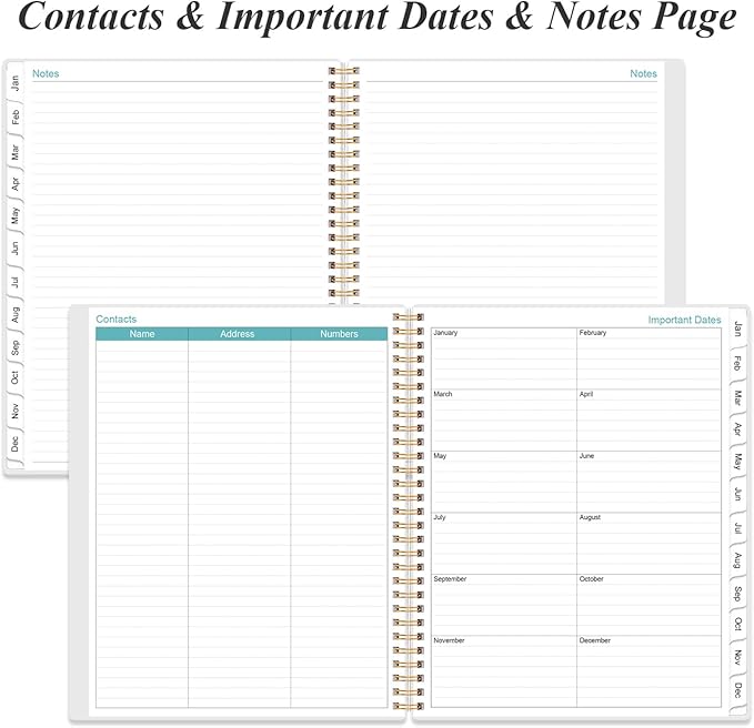 2026 Planner - Weekly Monthly Planner 2026 from January 2026 to December 2026 - Image 6