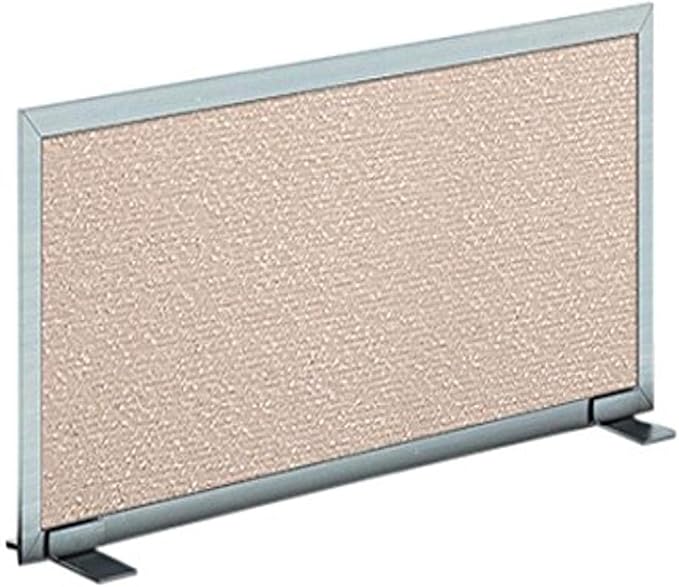 OBEX Acoustical Free Standing Privacy Screen, Cubicle Accessories Desk Privacy by OBEX