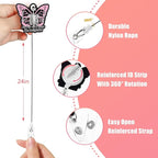 Aoryalps I AM Delightful Retractable Badge Reel Holder Retractable - Image 5