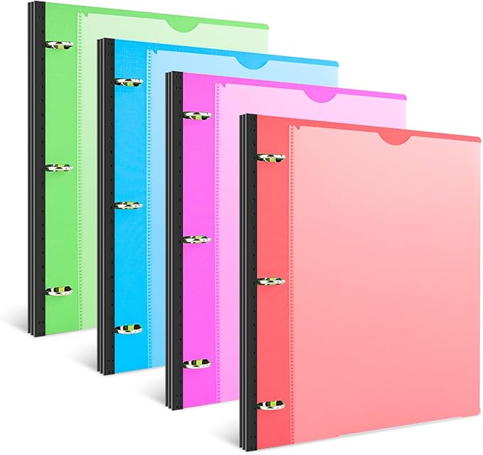 INFUN 1 Inch Telescoping 3 Ring Binder by INFUN