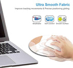 IMAYONDIA Round Abstract Mouse Pad, Circular Luxury Mouse Pad - Image 4