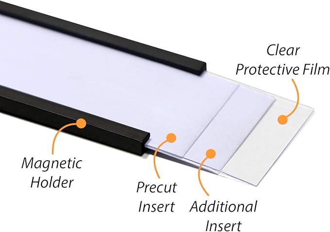 SmartSign Magnetic 'C' Channel Card Holders - Image 7