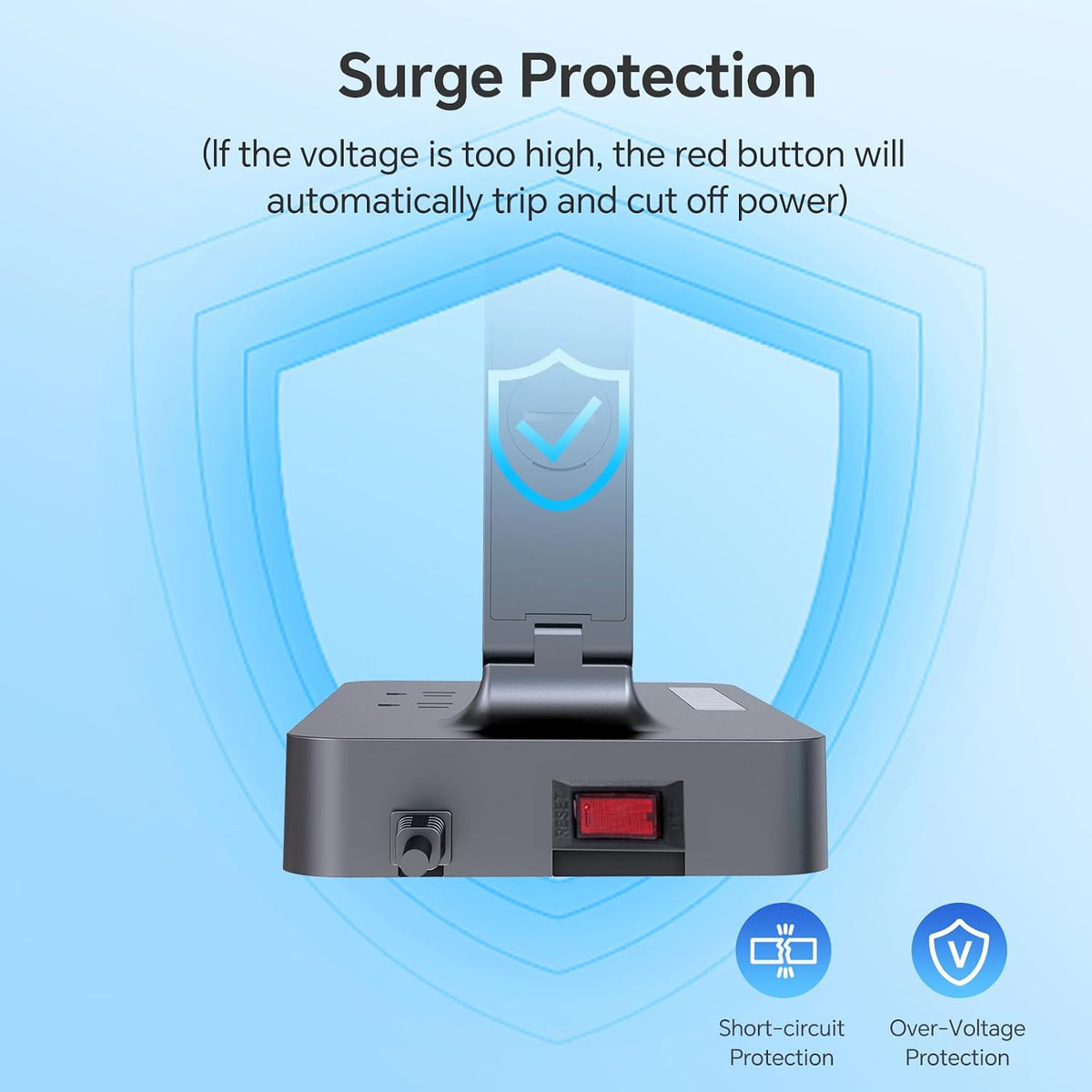Desk Lamp with USB Charging Port: Table Lamp with Charging Station - 2 Outlet...