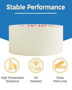 SWRT Masking Tape, 2 Inch Wide × 55 Yards – Strong Adhesive, Easy Tear - Image 4