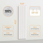 Tao.space 6 Pack Acoustic Panels 3D Wave Sound Proof Foam - Image 2