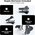 M&G Effortless Stapler 50 Sheet Capacity One-Touch Stapling, Heavy Duty Desktop - Image 7