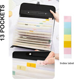 Extra Large Legal Size/Foolscap 12 Pockets Accordion File Organizer - Image 3