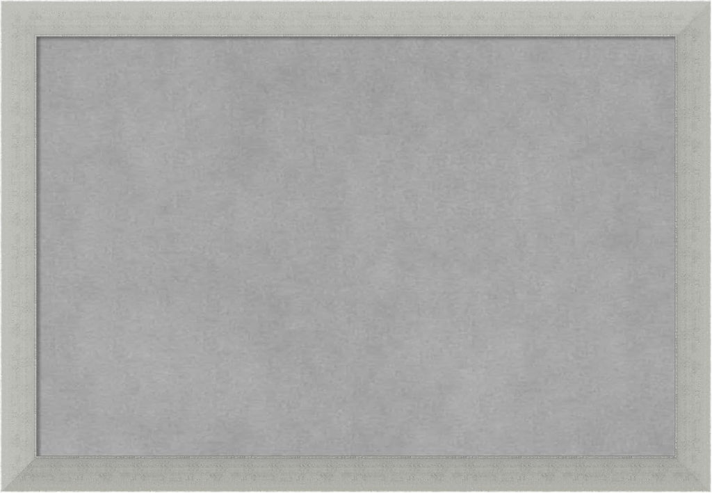 Amanti Art Silver Framed Magnetic Board 14x20 Small Vision Board