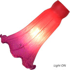 Bieye LS66 Lily Flower Blown Glass Lampshade - Image 2