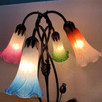 Bieye LS03 Lily Flower Blown Glass Lampshade - Image 9