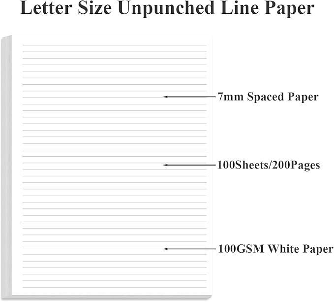 Unpunched Line Paper - Image 2