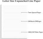 Unpunched Line Paper - Image 2