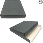 Lineco Museum Archival Storage Box, 17.75x22.75x3 in. Drop Front Design. by Lineco