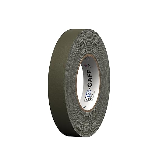 1" Width ProTapes Pro Gaff Premium Matte Cloth Gaffer's Tape - Image 5