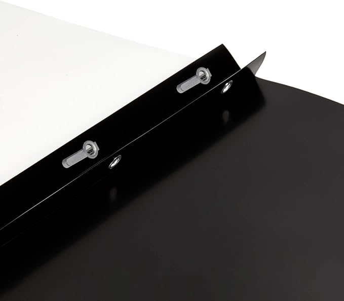 Blue Summit Supplies 25 Black Plastic Report Covers - Image 3