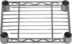 Shelving Inc. 8" d x 12" w Chrome Wire Shelving - Image 3