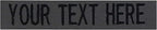 Custom Uniform Name Tapes Solid Colors. Made in The U.S.A. Ships Under 24 by NORTHERNSAFARI