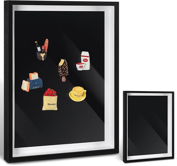 Vicenpal 1 Pcs Large Magnetic Board 16" x 12" Magnet Display Board Removable by Vicenpal