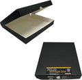 Lineco 11x14 Black Clamshell Archival Folio Storage Box. Acid-Free by Lineco