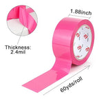 BOMEI PACK Heavy Duty 6 Rolls Colored Moving Tape - Image 2