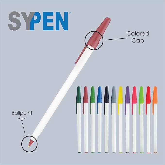 Personalized Stick Pens With your Custom Logo or Text-500 Pack Bulk-for - Image 2