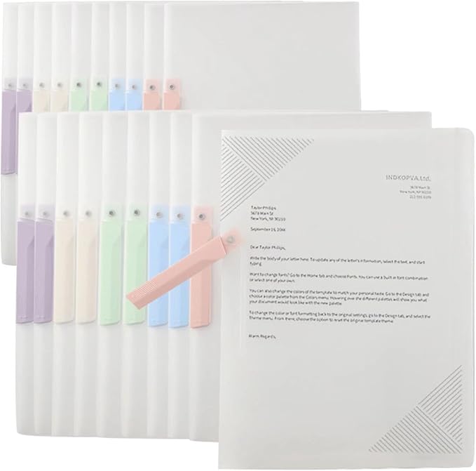 INDKOPVA Plastic Report Covers by INDKOPVA