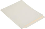 Smead Shelf-Master® End Tab File Folders, 100 Count, Manila, Reinforced Straight-Cut Tabs, Letter Size (24110) and Smead Self-Adhesive Fastener, 2" Capacity, Brown, 100 per Box (68220)