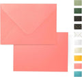 Pink Pearl Envelopes 5x7-100 PCS Goefun Metallic A7 Euro Flap Envelopes by Goefun