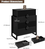 LGHM Fluted Dresser for Bedroom - Image 3