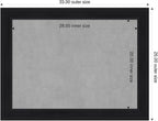 Amanti Art Black Framed Magnetic Board 25x33 Medium Vision Board - Image 2
