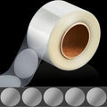 Zonon 500 Pcs Clear Labels Label Protector Clear Stickers Wafer Seals by Zonon