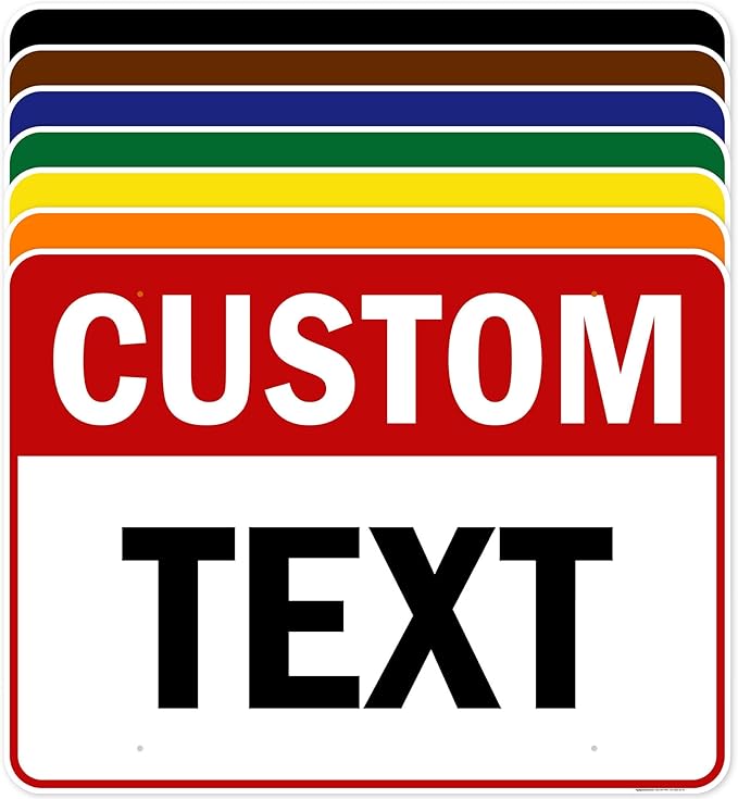 Custom Sign, Custom Sign for Business, Indoor/Outdoor use. 36x48 Inches by MySignCenter