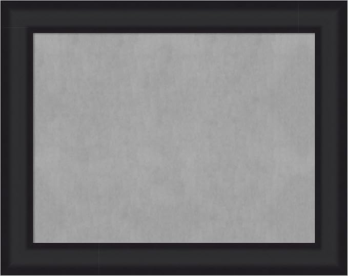 Amanti Art Black Framed Magnetic Board 23x29 Medium Vision Board by AmantiArt
