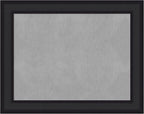 Amanti Art Black Framed Magnetic Board 23x29 Medium Vision Board by AmantiArt