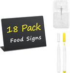 PigPotParty 18 Pcs 4"x3" Mini Food Labels by PigPotParty