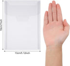 Marspark 21 Pieces Clear Stamp and Die Storage Bag Pockets Resealable Plastic - Image 2