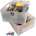 Ultimate Office TierDrop Storage Drawers Measure 9w x 12d x 4 3/4 Inches High by UltimateOffice