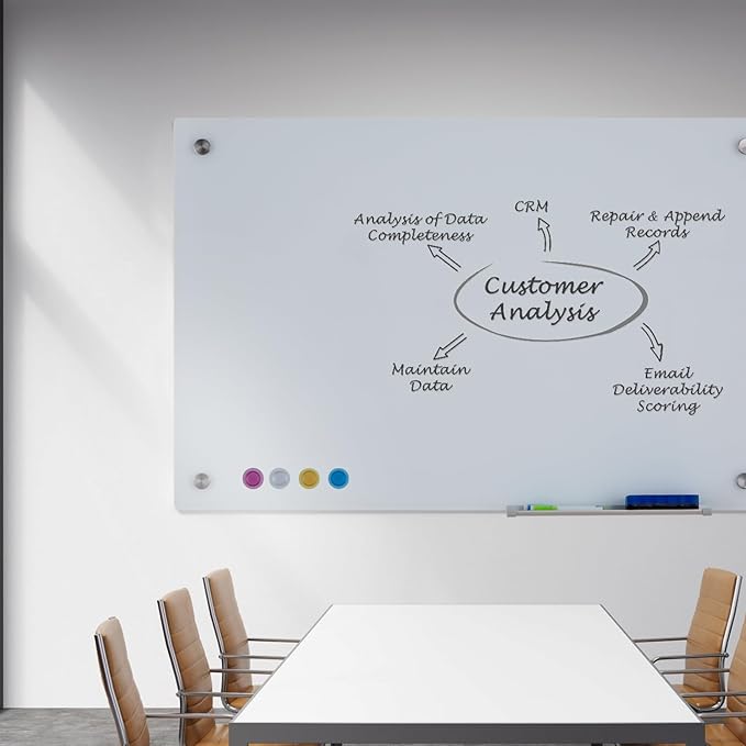 Magnetic Dry Erase Glass WhiteBoard - Image 8