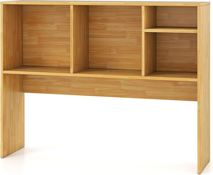Tangkula Desktop Bookshelf, Countertop Storage Hutch - Image 9