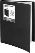 Dunwell Presentation Binder 12-Pocket, Displays 24 Pages, 8.5x11 Portfolio by Dunwell