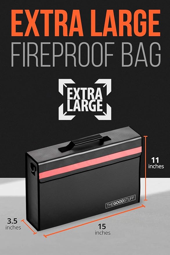 The Good Stuff Fireproof Document Box - Image 5