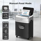 BONSEN 150-Sheet Autofeed Paper Shredder Heavy Duty, 60 Mins Micro-Cut Shredder - Image 3