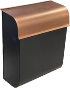 NACH Mailboxes for Outside Wall Mount, 12 x 4.5 x 10 inch, Waterproof Mailbox by NACH