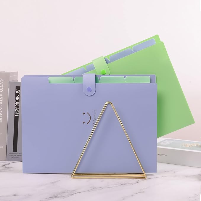 SKYDUE 4 Packs Expanding File Folder - Image 6